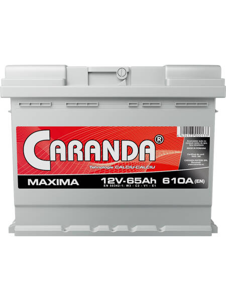 65AH12V 610A MAXIMA CARANDA ACUMULATOR