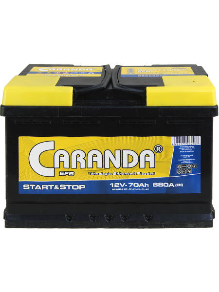70AH 12v 760A CARANDA STARTSTOP EFB ACUMULATOR